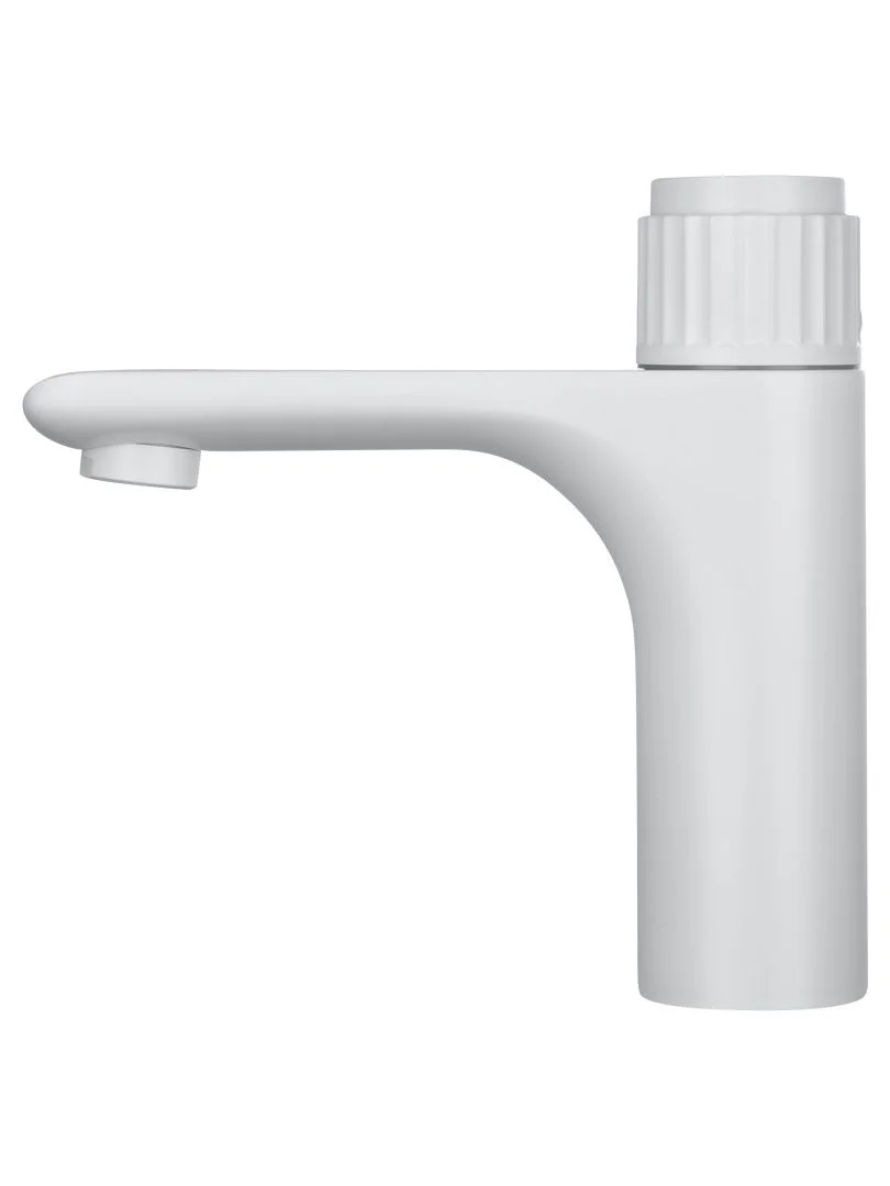 Приобрести смеситель для раковины wonzon & woghand click, белый матовый (ww-a40412-mw)