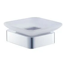 Мыльница с держателем WONZON & WOGHAND, Хром (WW-9522)