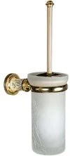 Boheme Ершик для унитаза Murano, золото\кристаллы 10913-CRST-G