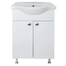 Loranto Тумба напольная с раковиной New 60 60х82 см, белая CS00071366