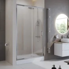 BelBagno Душевая дверь 150 см UNO-195-BF-1-150-C-Cr
