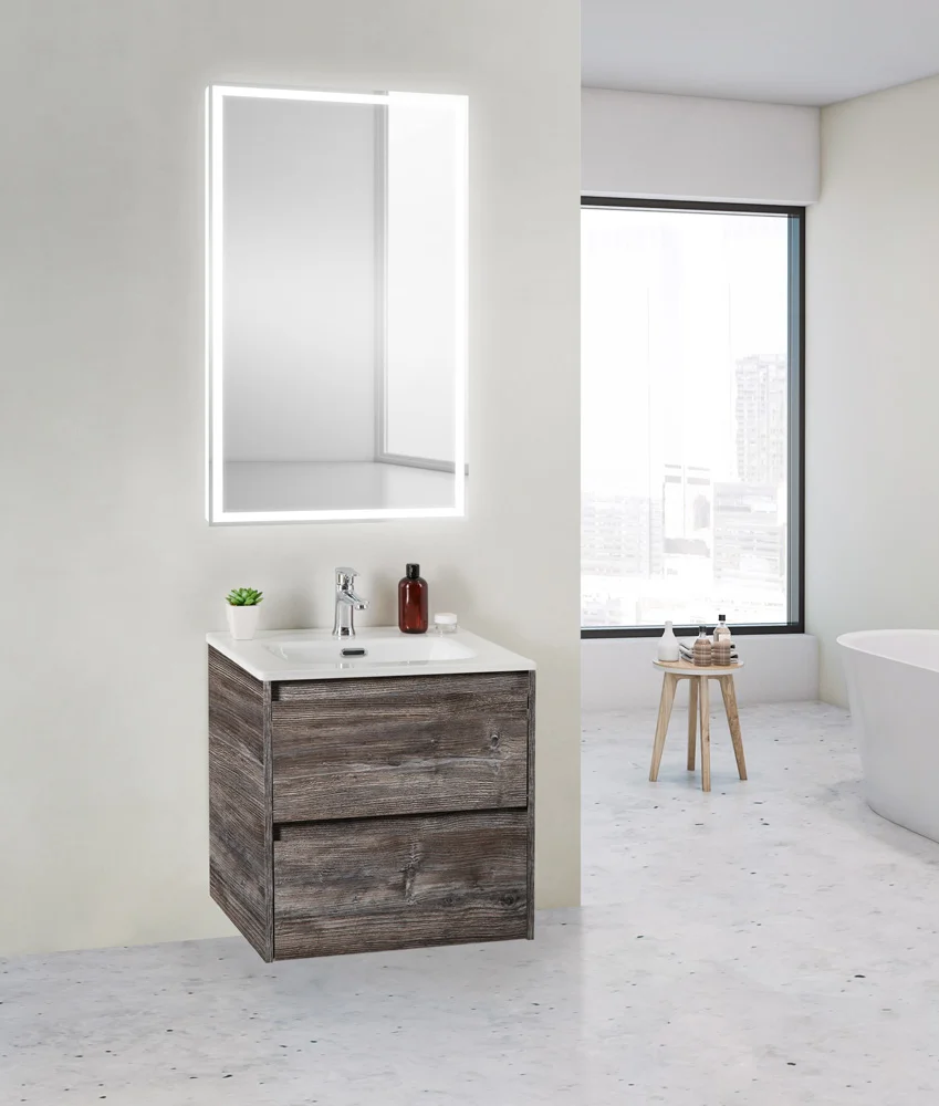 Приобрести belbagno тумба с раковиной kraft 39 50 см, подвесная pino pasadena, белая раковина