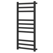 Полотенцесушитель электрический Point 500х1000 Меркурий П10, черный PN83850B