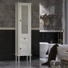 Opadiris Пенал Кантара 46х190 см, напольный, правосторонний, слоновая кость