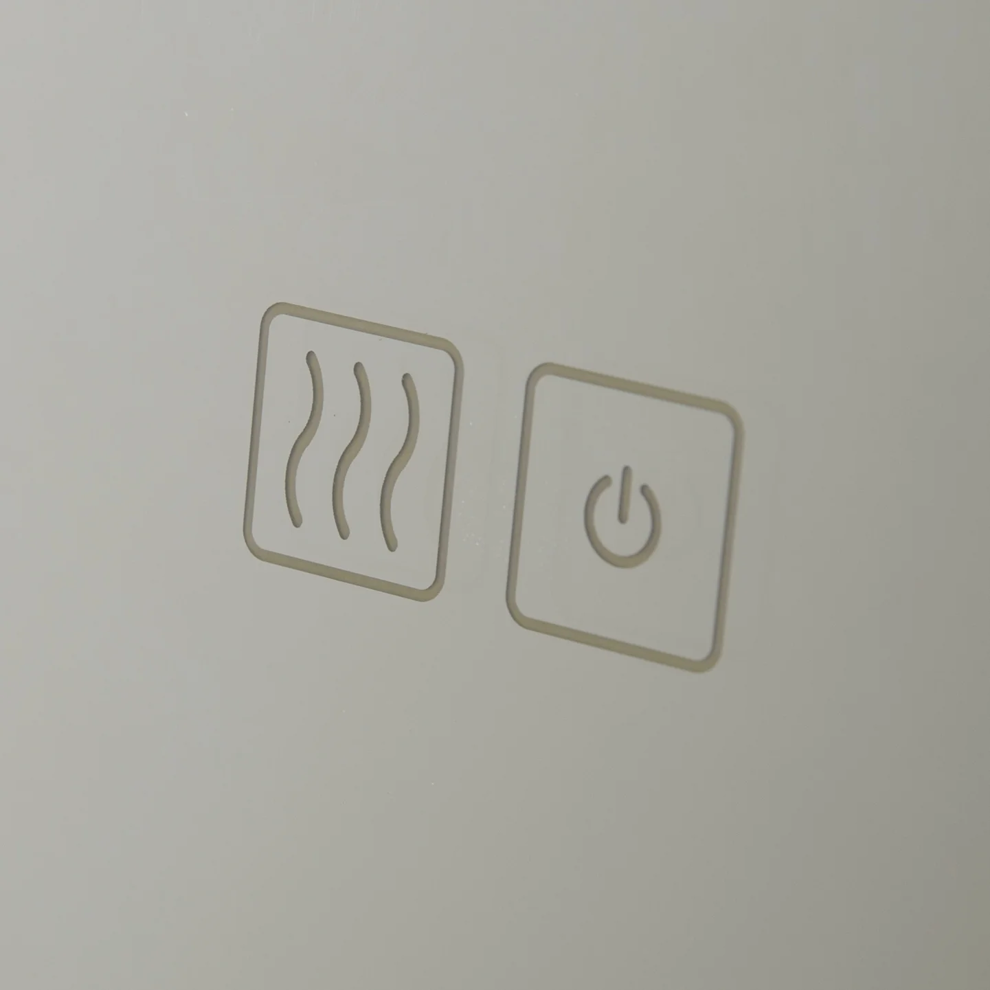 Приобрести cezares зеркало cadro 100х100 см, металлическая рама, подсветка, сенсорное включение czr-spc-cadro-1000-led-tch-warm