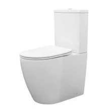 Comforty Унитаз компакт CF41253S, сиденье дюропласт с микролифтом, белый глянец