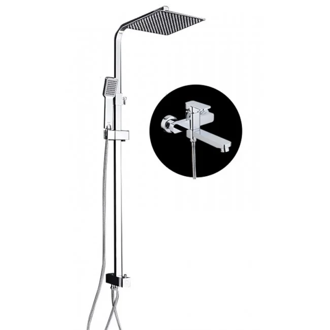 Приобрести gappo душевая система g2408 без излива, хром 85244