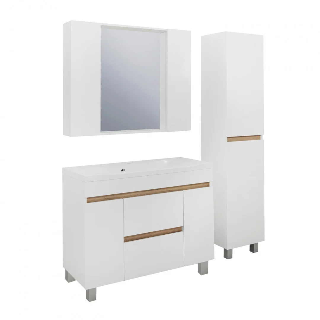 Приобрести зеркало шкаф sydney 1000 см. 