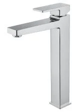 Смеситель для раковины высокий WONZON & WOGHAND CUBE 2.0, Хром (WW-88019068-CR)