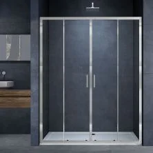 Vincea Душевая дверь Alpha 160 см, прозрачное, хром VDS-3AL2160CL