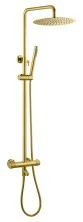 Boheme Душевая система c термостатом UNO Matt Gold 468-T-MG