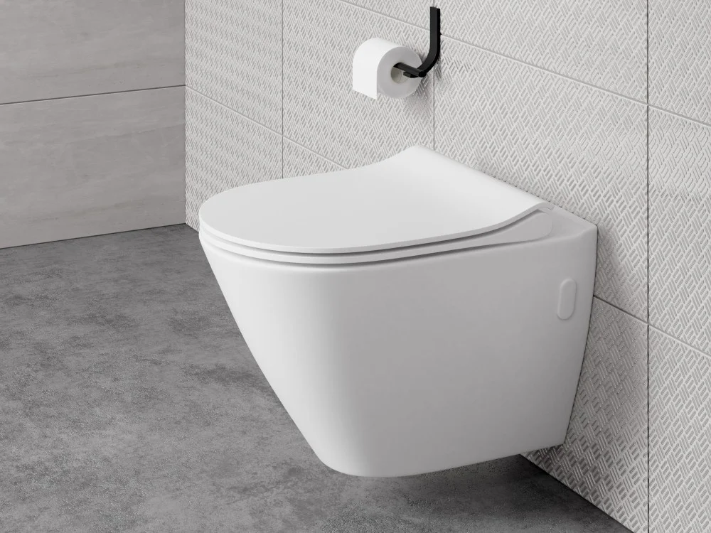 Приобрести подвесной унитаз cersanit ciity oval clean on dpl eo slim