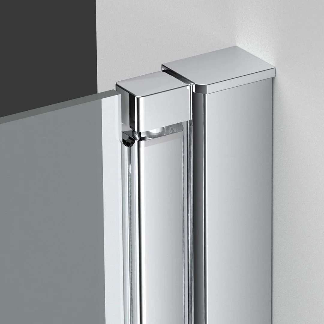 Приобрести vincea душевая дверь alpha 90 см, прозрачное, черная vdp-3al900clb