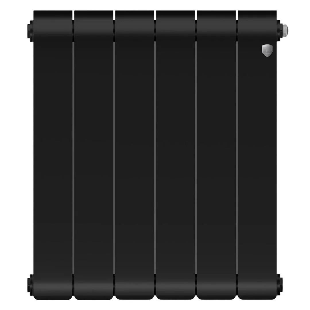 Приобрести royal thermo радиатор биметаллический infinity 500 /noir sable ( черный графит ) - 6 секц.