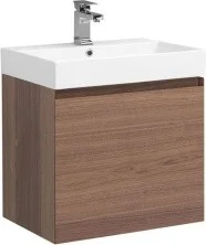 Aquanet Тумба с раковиной Нью-Йорк 60 см, орех 00213934