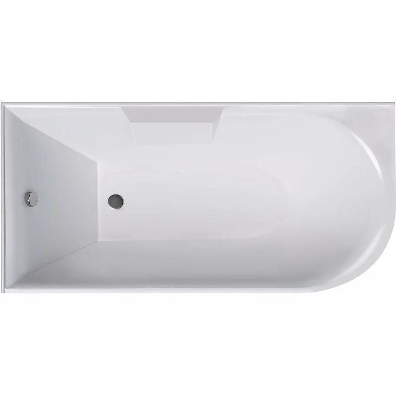 Приобрести grossman акриловая ванна 170x75 см, пристенная, белая gr-2202l