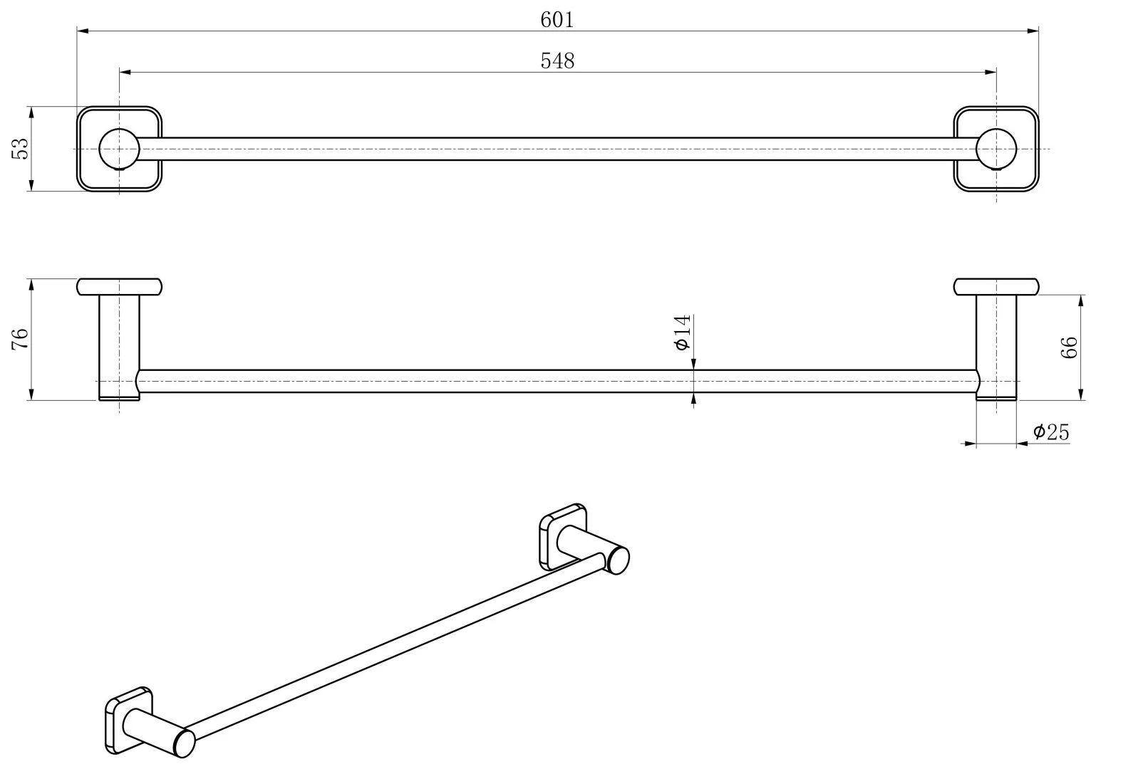 Приобрести вешалка для полотенец wonzon & woghand, хром (ww-v1101-cr)
