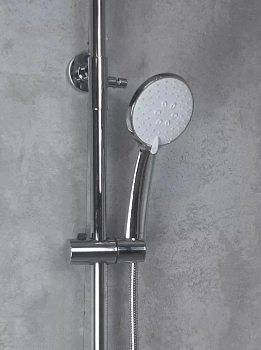 Приобрести душевая система vieir camomilla 1500 мм, белый\хром v283562f