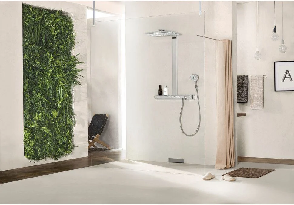 Приобрести душевая система с термостатом hansgrohe rainmaker select 460 3jet showerpipe 27106400