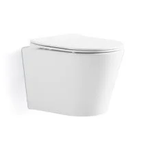 Sole Унитаз подвесной Torr Turbo, безободковый с сиденьем дюропласт, микролифт УТ000090240