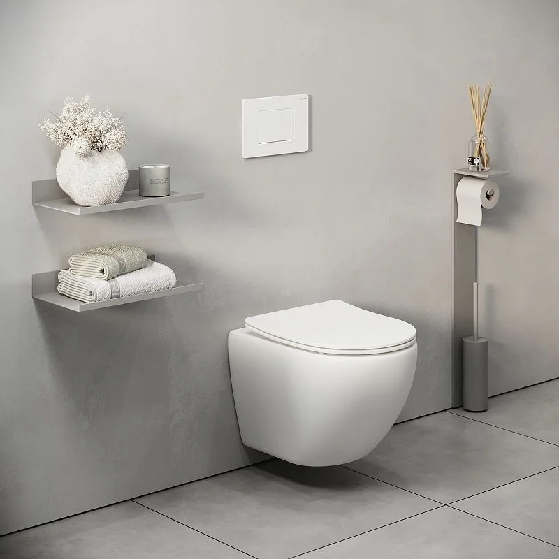 Приобрести grossman клавиша смыва classic, матовый белый 700.k31.04.01m.01m