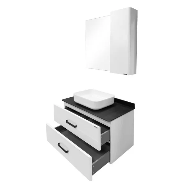 Приобрести сomforty тумба со столешницей и раковиной "амстердам-95" белая