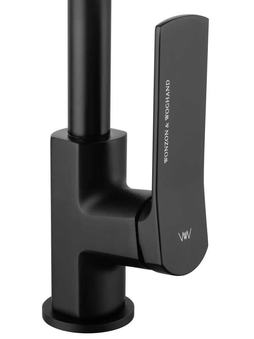 Приобрести смеситель для кухни wonzon & woghand, черный матовый (ww-l1006-mb)