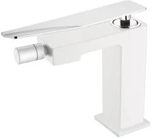 Boheme Смеситель для биде Q, белый\хром 146-WCR.2