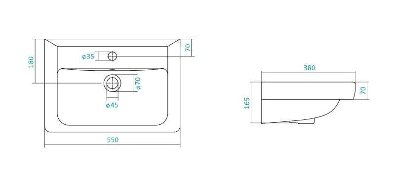 Приобрести "тигода-55" мини раковина