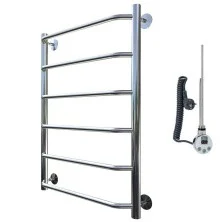 Тругор Электрический полотенцесушитель Браво П6 600х800 мм ТЭН1 ЛЦ4, хром 00-00018385