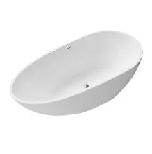 Grossman Отдельностоящая ванна Classic 170x80 см, белая матовая GR-2501M