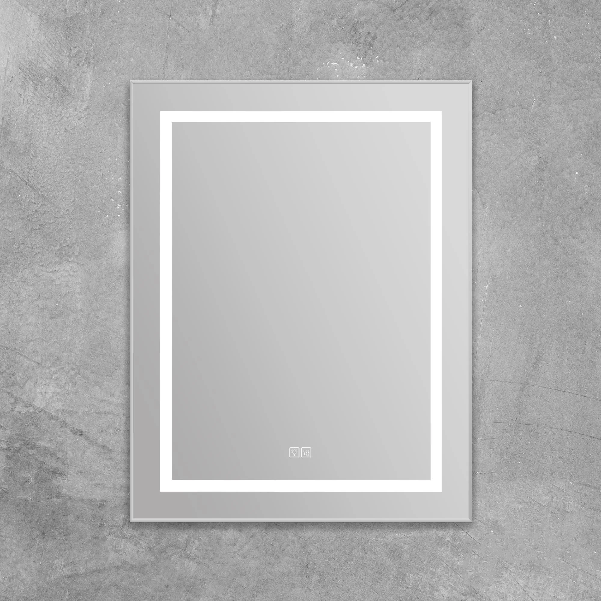 Приобрести belbagno зеркало 68,5х88,5 см spc-kraft-685-885-tch-warm