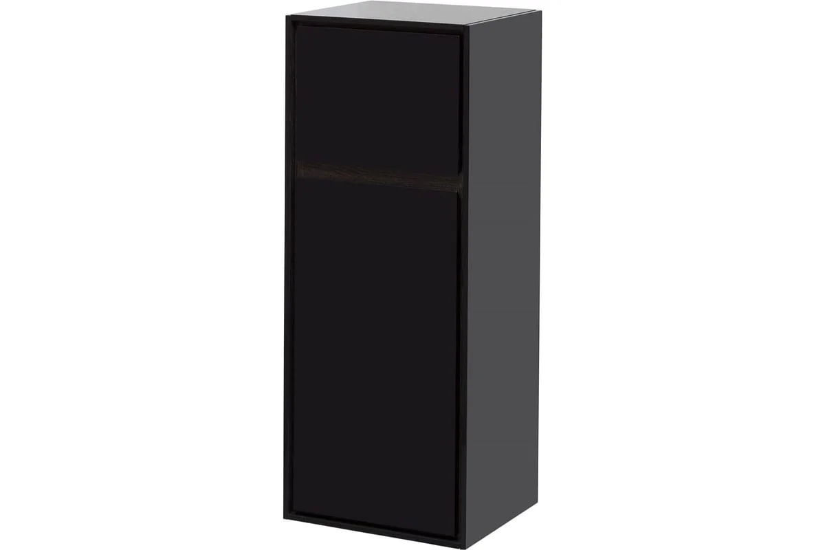 Приобрести aquanet пенал милан 35 см, черный глянец