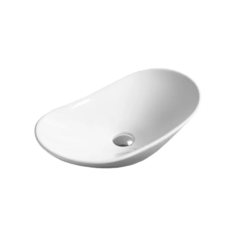 Приобрести vincea раковина накладная 61х36 см, белая vbs-508