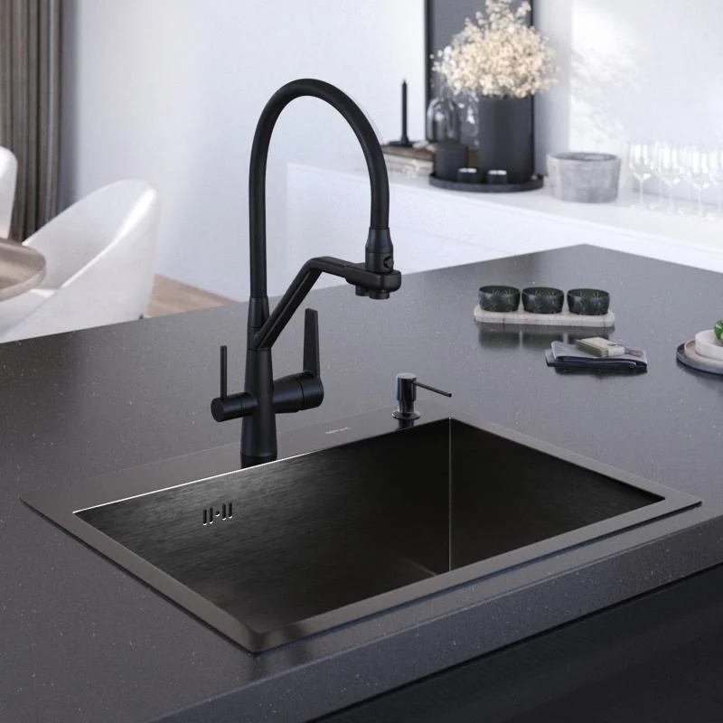 Приобрести gerhans кухонная мойка 60х45 см, графит