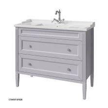 Caprigo Тумба с раковиной ALBION CONCEPT 100 см, фиолетовая