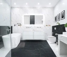 Cezares Тумба со столешницей подвесная BELLAGIO 140 см Bianco Opaco, белая 54714