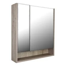 Loranto Зеркало-шкаф Глория 60 62х70 см правый, Дуб Кантри (CS00090155)