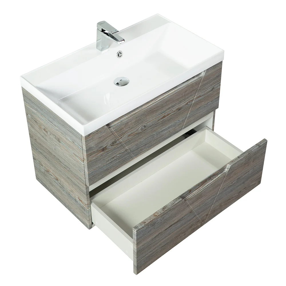 Приобрести belbagno тумба с раковиной vittoria 90 см, подвесная pino, белая раковина