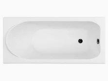 Aquanet Акриловая ванна Nord 160x70 см, белая