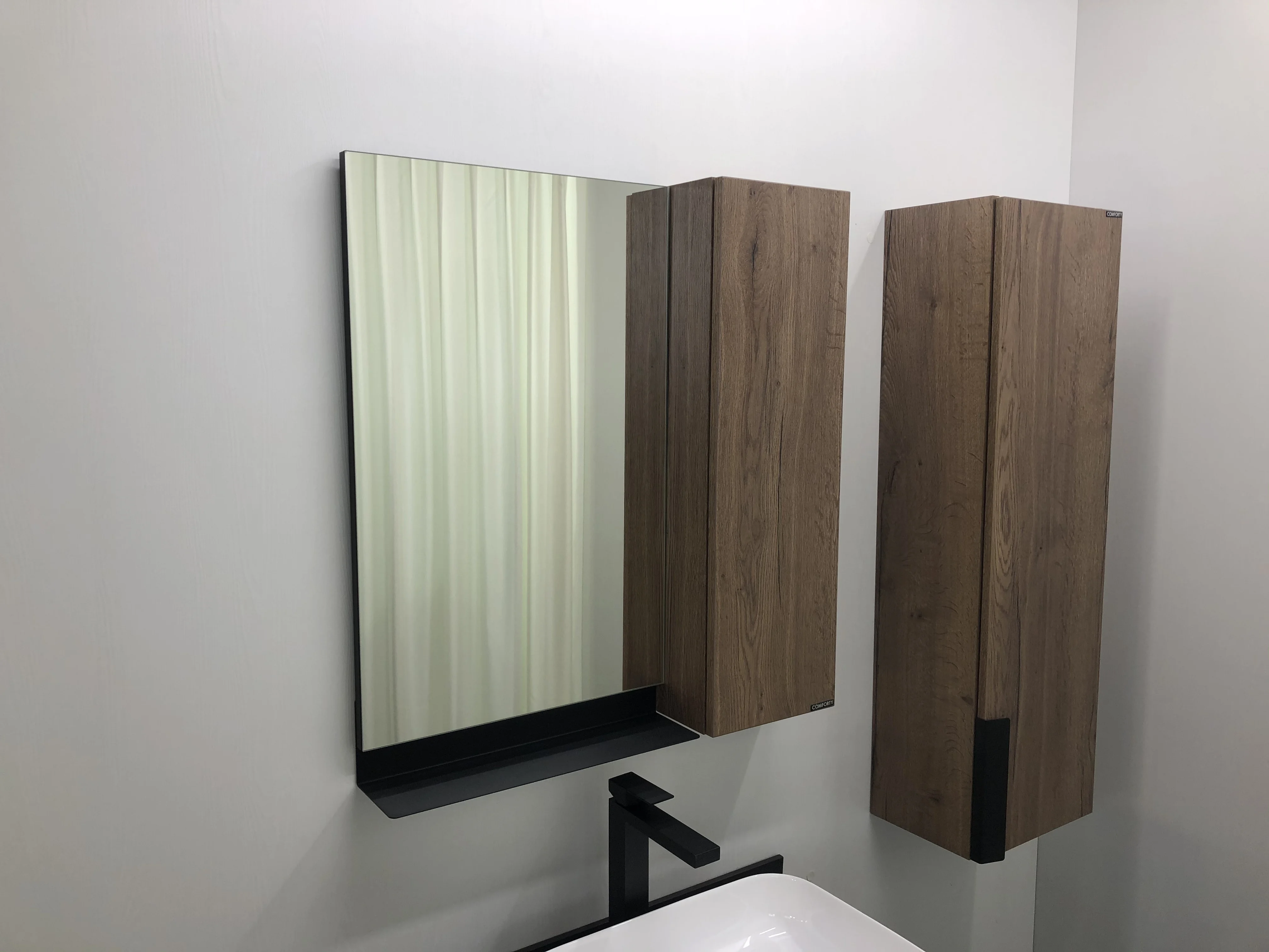 Приобрести сomforty зеркало-шкаф "кёльн-75", дуб темный