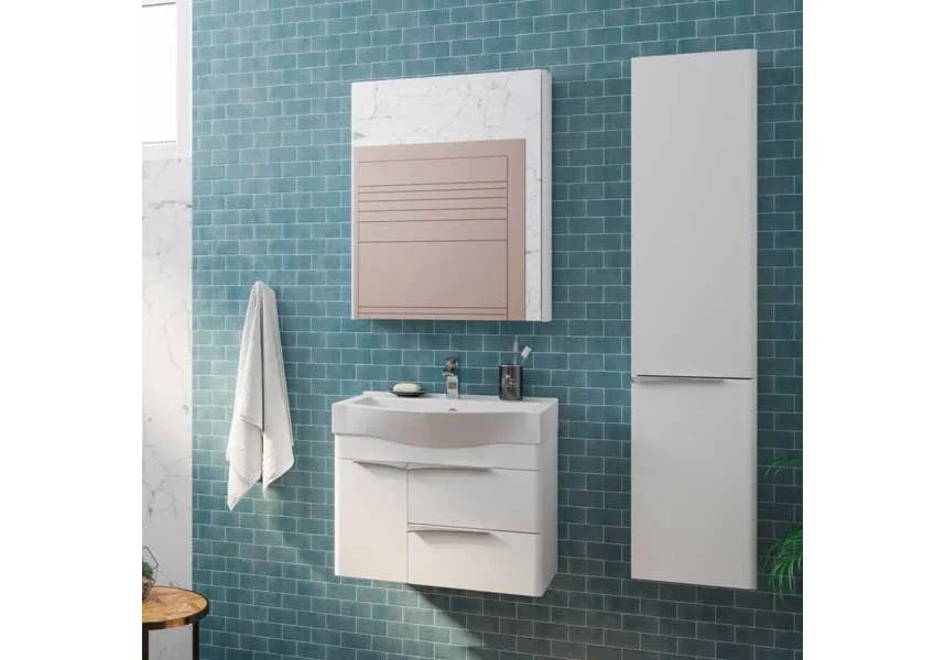 Приобрести зеркало-шкаф акватон беверли 65 см 1a237002bv010