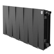 Royal Thermo Радиатор биметаллический Pianoforte 300 /Noir Sable ( черный графит ) - 10 секц.