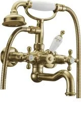 Boheme Смеситель для ванны Provance, бронза\белый 313-MR-W