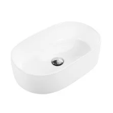 BelBagno Накладная раковина 35х55 см, белая BB1048