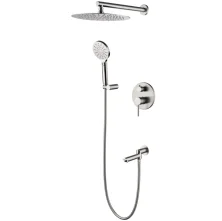 Grocenberg Встраиваемая душевая система, никель GB5001NK