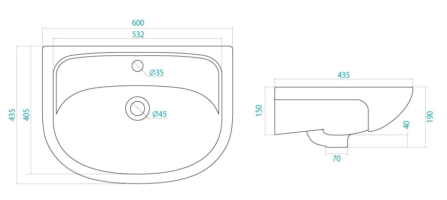 Приобрести умывальник "эллада-60"