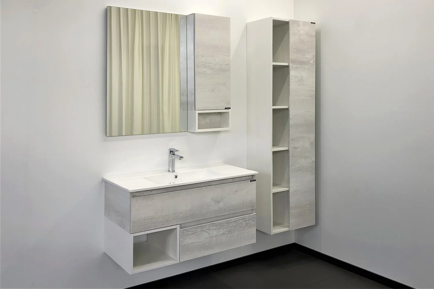 Приобрести сomforty тумба с раковиной "турин-90" дуб белый