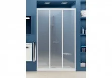 Дверь душевая Ravak Supernova ASDP3 90 см 00V70102ZG белый/матовое
