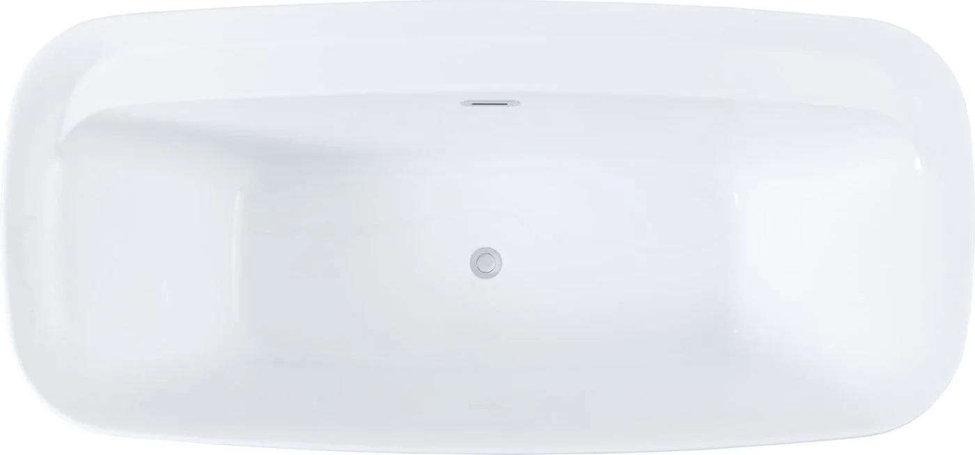 Приобрести aquanet акриловая ванна family fine 170x78 см, черная, 95778 gloss finish